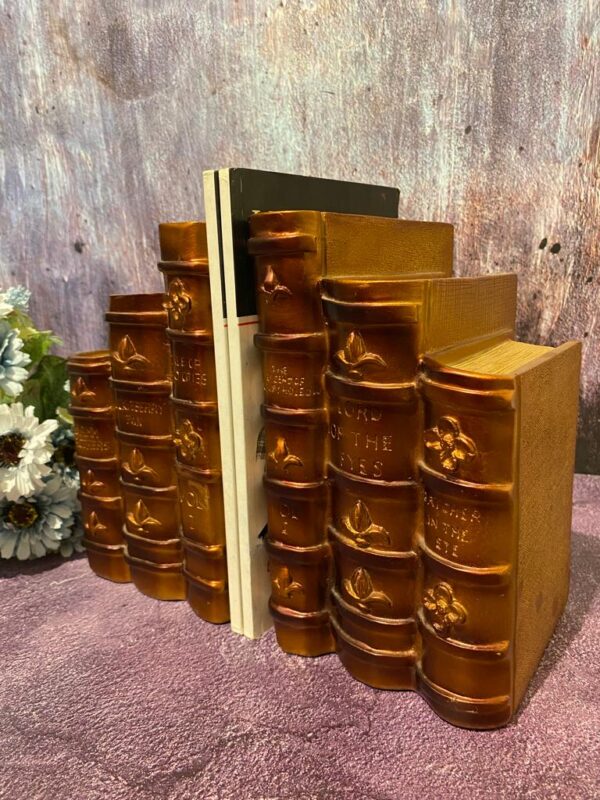 Copper Gold Bookends