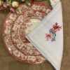 Hand Embroidery Dinner Napkins