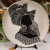 Handmade & Hand Painted Wall Plates Console Plates2